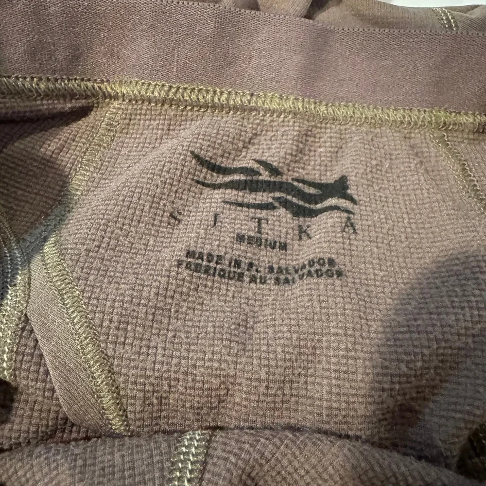 Sitka Core Lightweight Bottom Olive Gray Mens Medium Hunting Base Layer Leggings